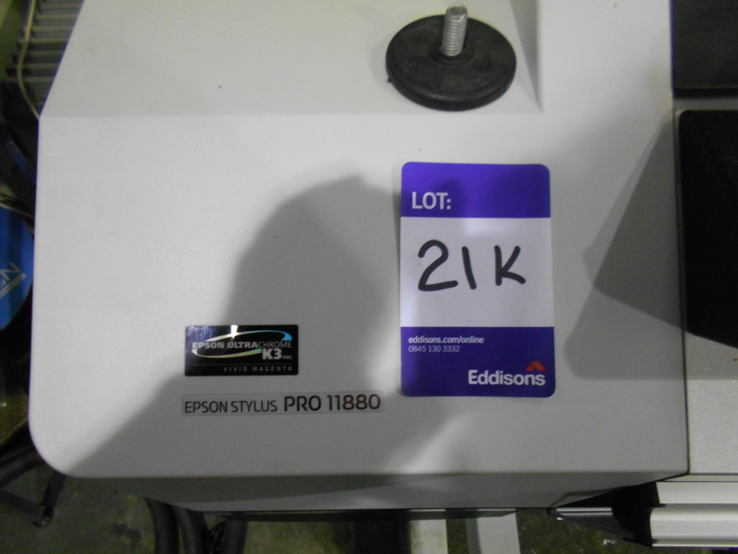 Epson Ultrachrome Epson Stylus Pro 11880 Model K151A Mobile Large Format Printer (This lot is loc