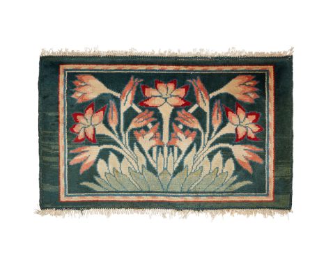 MORRIS &amp; COMPANY (MAKER), HERBERT HORNE (1864-1916) FOR THE CENTURY GUILD (ATTRIBUTED DESIGNER) hand-woven wool, woven by