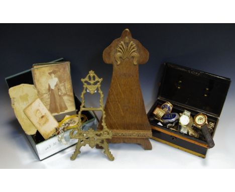 Boxes &amp; Objects - Rotary wristwatch, Oris wristwatch, etc; various coins including early Victorian and later, four silver