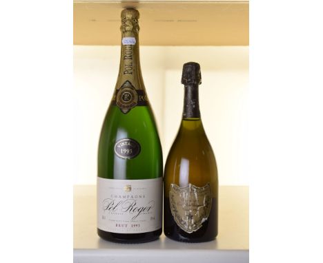 Sold at Auction: 1993 Dom Perignon Champagne Bottle in Original Box