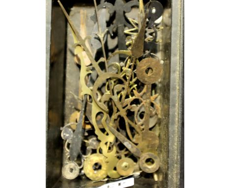 Collection of 19th and 20th century clock hands. P&amp;P Group 2 (£18+VAT for the first lot and £3+VAT for subsequent lots) 