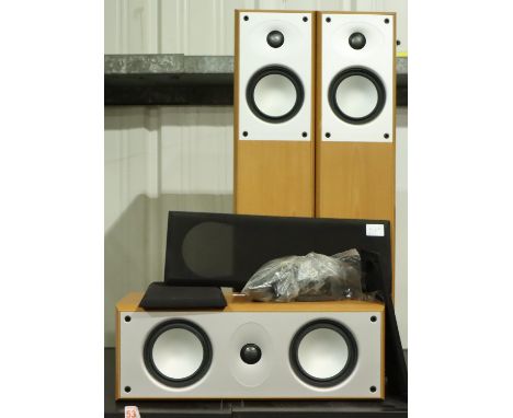 Mordaunt short MS-904 3.1 speaker system. Not available for in-house P&amp;P, contact Paul O'Hea at Mailboxes on 01925 659133