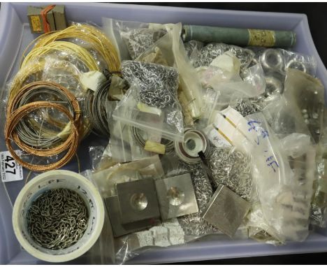 Quantity of new replacement long case clock chains, cables etc. P&amp;P Group 3 (£25+VAT for the first lot and £5+VAT for sub
