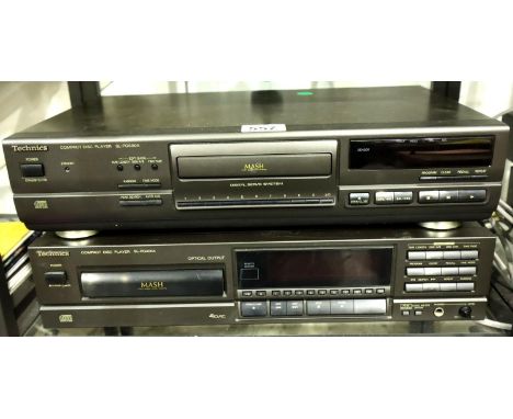 Technics compact disc player SL-PG580A and a Technics SL-PG400A. Not available for in-house P&P, contact Paul O'Hea at Mailbo