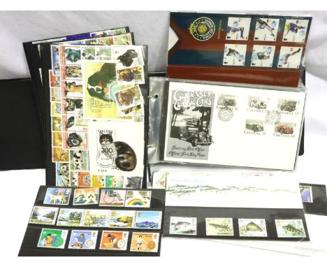Mixed first day covers and mint stamps including Channel Islands. P&amp;P Group 1 (£14+VAT for the first lot and £1+VAT for s