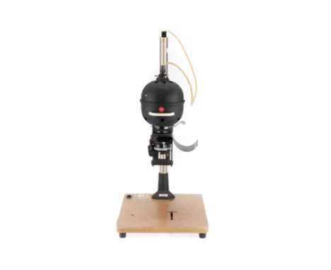 Leitz Focomat Ic Leica Darkroom Enlarger, comprising a base board, column, enlarger head, condenser, electronics require atte
