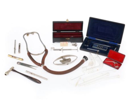 Diagnostic Instruments/Miscellaneous Instruments, a French, 2nd 1/2 19th Century, Bennett’s percussor, stamped Graillot Gasse
