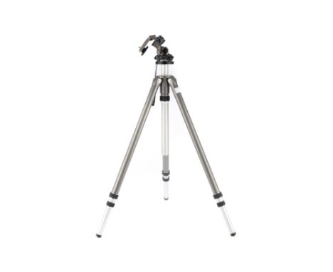 A Gitzo Gillux Metal Legs Tripod, in VG condition, with R.No.1 tripod head,