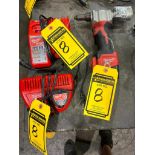 Milwaukee Cordless Rivet Tool, Catalog No. 2550-20, S/N: J53AD202802074, 12 Volt, w/ (2) M12 Lithium