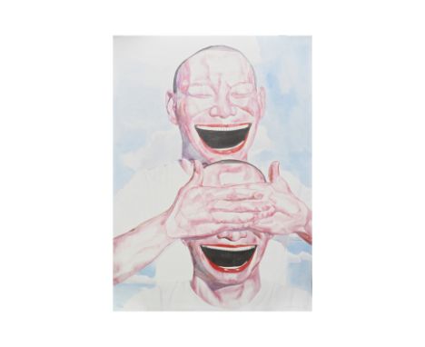 YUE MINJUN (Né en 1962)Untitled (Smile-ism No.1), 2006 Lithographie en couleursSignée et numérotée 20/45110 x 80 cmColour lit