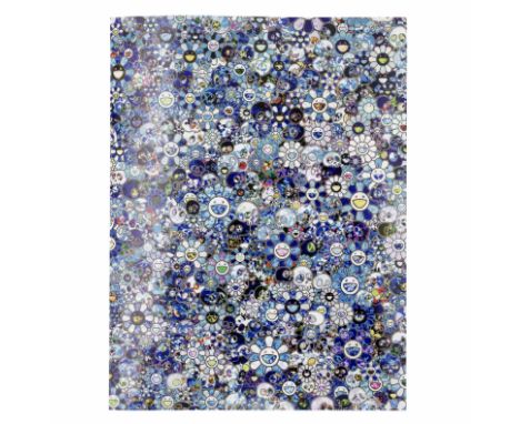TAKASHI MURAKAMI (NE EN 1962)Zero one, 2016 Offset lithographie en couleursSigné et numéroté 99/300Signé au feutre argentéKai