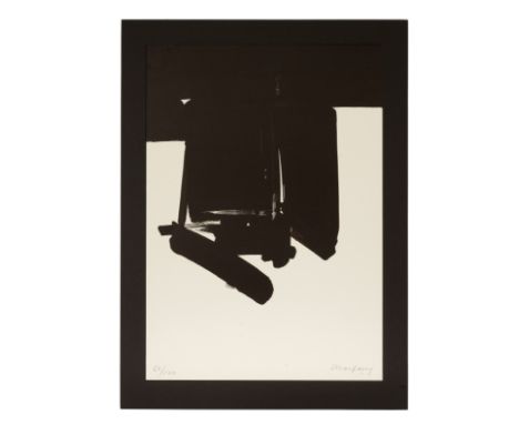 ANDRE MARFAING (1925-1987)Sans titre, 1977 (Marfaing, 148)Lithographie en noir sur vélinSignée et numérotée 62/100Editée par 