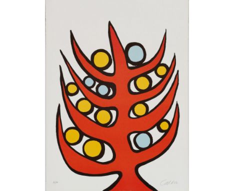 ALEXANDER CALDER (1898-1976)L'albero del bene e del male, 1975 Lithographie en couleurs sur papier Signée et numérotée 18/100