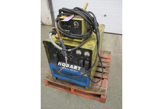 Hobart Mega Flex Mig 650 Rvs Mig Welder With Hobart 2000 Welding