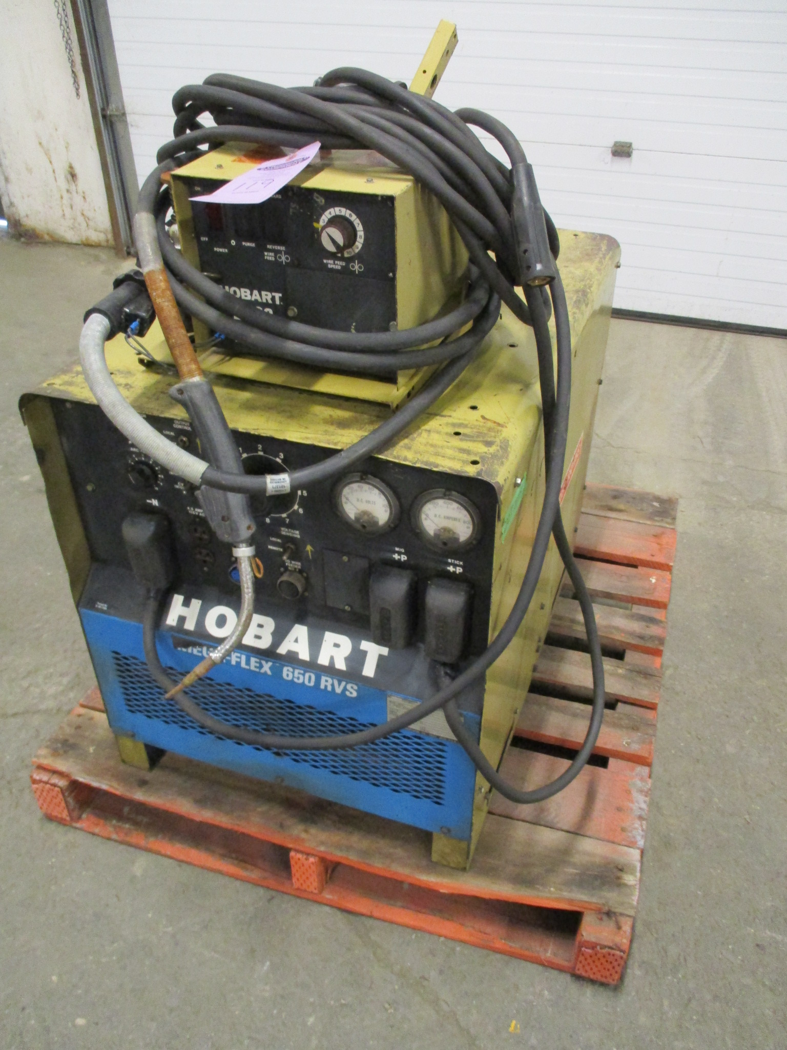 Hobart Mega Flex Mig 650 Rvs Mig Welder With Hobart 2000 Welding