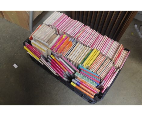 A box of Ordnance Survey maps 