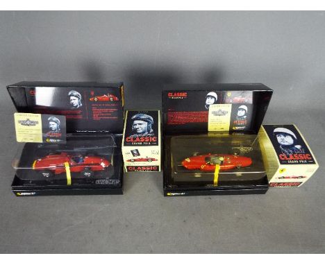 Scalextric - Ferrari 156 F1 # C2640A and Maserati 250F # C2551A. The Phil Hill Ferrari 156 is number 3311 of 5000 made, the F