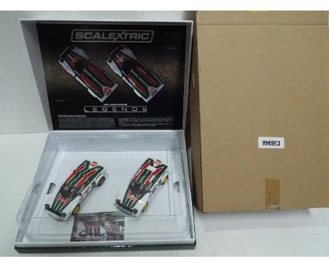 Scalextric - Lancia Stratos Legends limited edition set number 722 of only 2000 made. The two cars appear Mint in a Mint box 