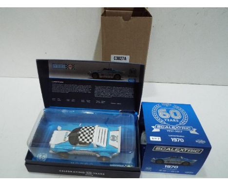 Scalextric - Lancia Stratos Scalextric 60th Anniversary limited edition number 707 of only 2000 produced. The car appears Min