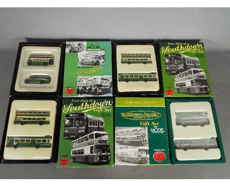 EFE - Four boxed sets of 1:76 scale model buses. Lot includes EFE Model Collector Last Days of Southdown Set (x2); Model Coll