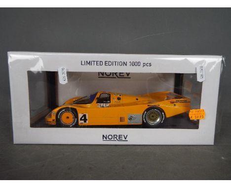 Norev - Porsche 962 C Le Mans car in 1:18 scale. This is a limited edition of only 1000 made, the model still appears Mint an