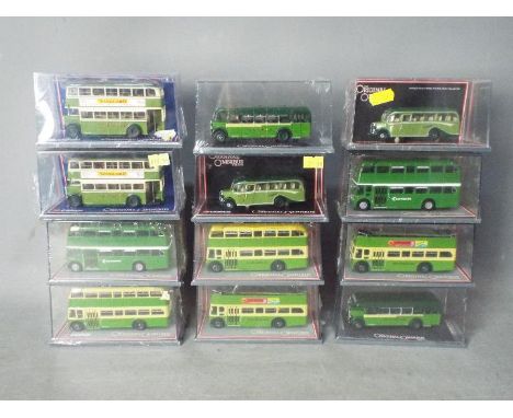 Corgi Original Omnibus - A collection of 12 boxed 1:76 scale 'Southdown' related model buses from Corgi OO. Lot includes Corg