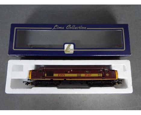 Lima - A boxed Lima Collection L204762 OO gauge Class 37 diesel locomotive Op.No.37417 'Rail Magazine' in EWS livery. Thew mo