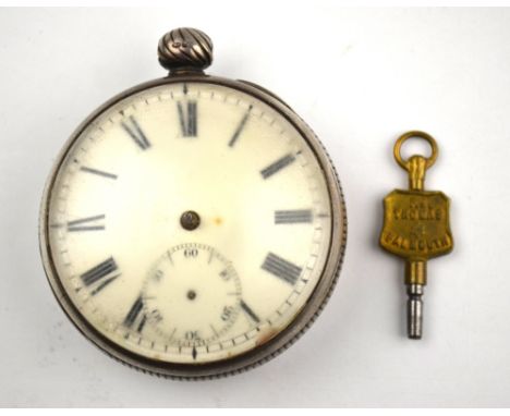 A George IV silver pocket watch with fusee movement no.8521 by W. E. Nadauld, London 1820 (a/f) Condition Report Chain detach