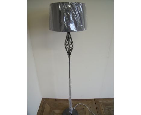 As new ex shop display standard lamp with shade