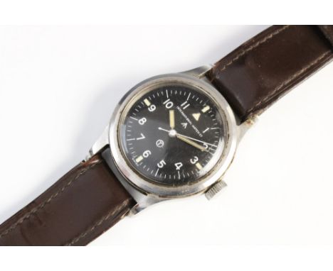 An International Watch Company (IWC) Military issue RAF Mark XI wristwatch, ref 6B/346, case number 1333/51, the stainless st