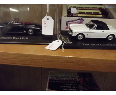 Two collectable model cars 