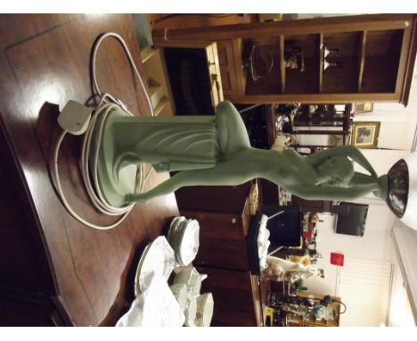 Attractive art deco table lamp 