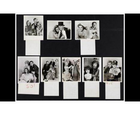 BEWITCHEDSingle-Weight, Silver Gelatin, Vintage Photographs (8) (8.25" x 10" (1), 9" x 7" (7)Very Fine ABC, 1964-1972A carefu