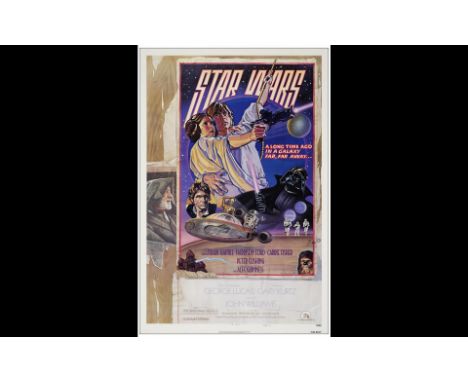 STAR WARS: A NEW HOPEOne Sheet (27" x 41"); Style DVery Fine+ Rolled; Artwork by Charles White III and Drew Struzan 20th Cent