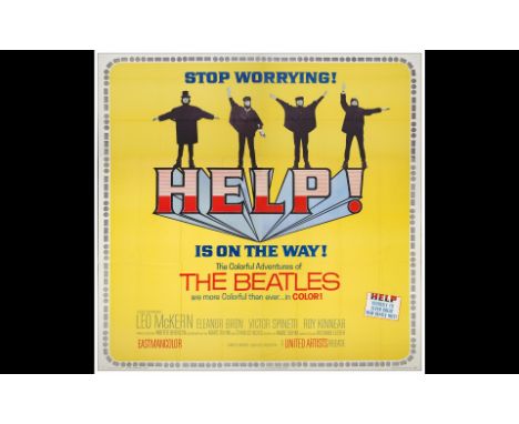 HELP!Six Sheet (81" x 81")Very Fine+ Folded United Artists, 1965The Beatles were back after their tremendously popular first 