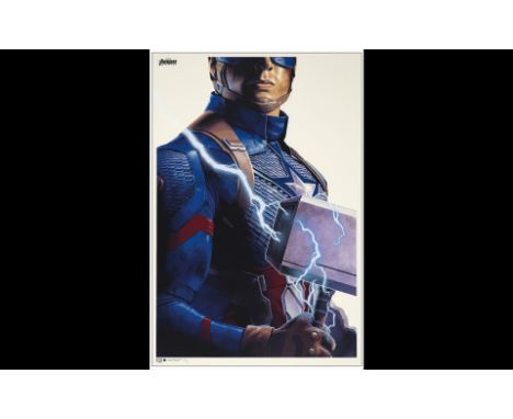 AVENGERS: ENDGAMELimited Edition  Screen Print (24" x 36"); Hand-NumberedVery Fine Rolled; Artwork by Phantom City Creative M