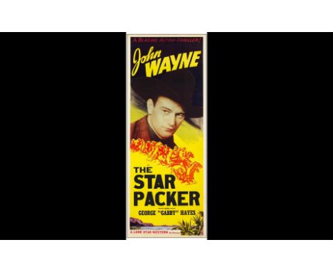 THE STAR PACKERInsert (14" x 36")Very Fine- Rolled Monogram, R-1939Issued for the 1939 US theatrical reissue by Monogram Pict