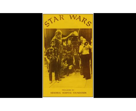 STAR WARS: A NEW HOPECharity Premiere Screening Handbill (8.5" x 14")Very Fine- 20th Century Fox, 1977From George Lucas' home