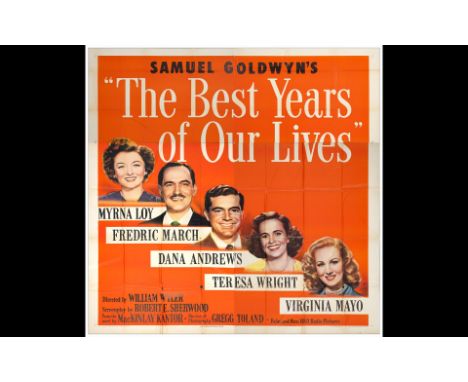 THE BEST YEARS OF OUR LIVESSix Sheet (79" x 78")Very Fine Folded RKO, 1946Large-format posters for many films are exceedingly