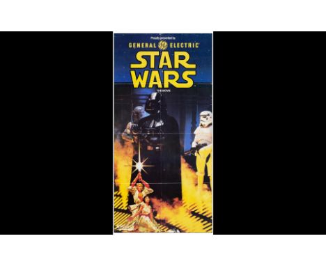 STAR WARS: A NEW HOPEAustralian Daybill (18" x 36"); General Electric/Kenner ToysVery Fine Folded 20th Century Fox, R-1982Thi