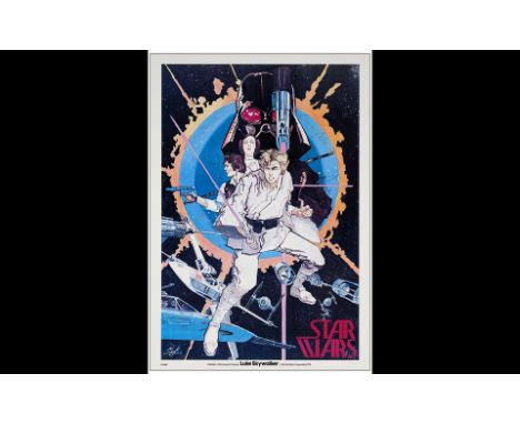 STAR WARS: A NEW HOPEPromotional Poster (20" x 29")Very Fine- Rolled; Artwork by Howard Chaykin 20th Century Fox, 1976This is
