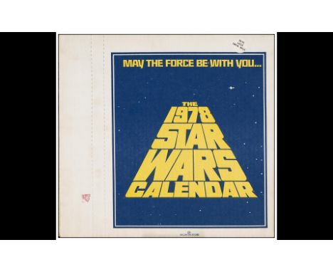 STAR WARS: A NEW HOPE1978 Calendar (13" x 13")Near Mint Ballantine Books, 1978This is an exceptional, unopened package featur