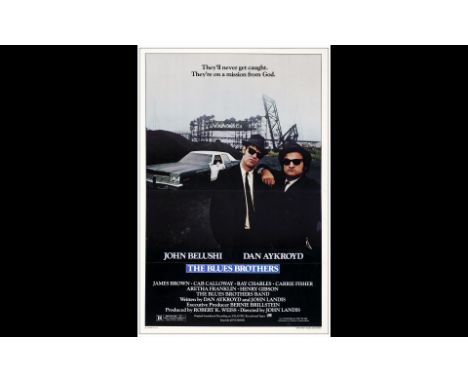 THE BLUES BROTHERSOne Sheet (27" x 41")Very Fine- on Linen Universal, 1980This poster was professionally linen-backed with ex