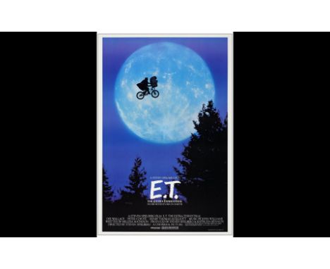 E.T. THE EXTRA-TERRESTRIALOne Sheet (26.75" x 40.5")Near Mint Rolled Universal, 1982Rolled.  This is an extremely rare poster