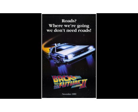 BACK TO THE FUTURE PART IICommercial Poster (25" x 38.75"); Wallen Green Direct MarketingVery Fine- Rolled Universal, 1989Thi