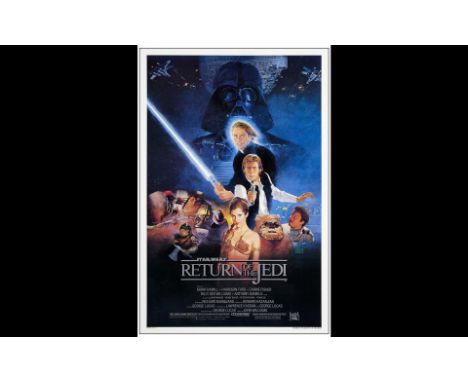 STAR WARS: RETURN OF THE JEDIOne Sheet (27" x 41");  Style B From the Howard Kazanjian CollectionVery Fine+ Rolled; Artwork b