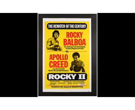 ROCKY IIOne Sheet (27" x 41"); Rematch Style From the David Frangioni CollectionVery Fine+ Folded United Artists, 1979Provena