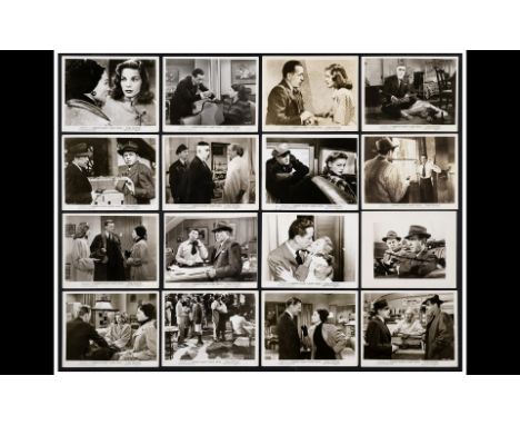 DARK PASSAGESingle-Weight, Silver Gelatin, Vintage Photographs (16) (8" x 10")Fine+ Warner Bros., 1947This group contains 16 