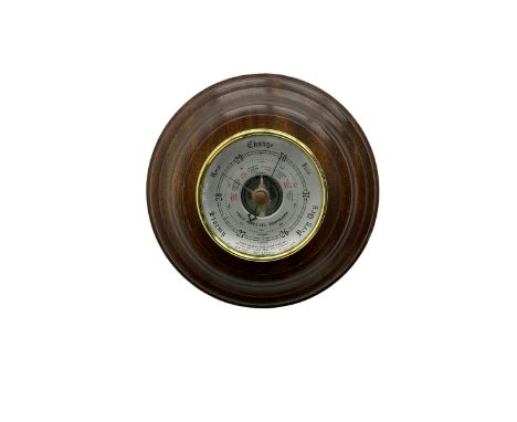 Barometer and spring driven mantle clock