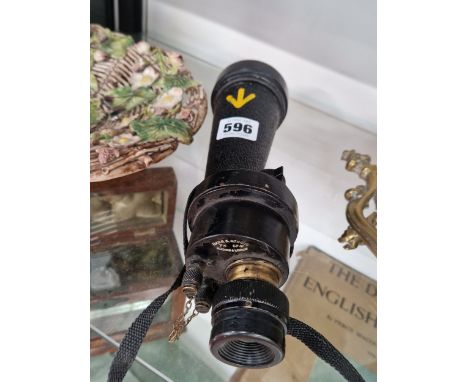 A BARR AND STROUD 7X MONOCULAR WITH WAR DEPT ARROW MARK
